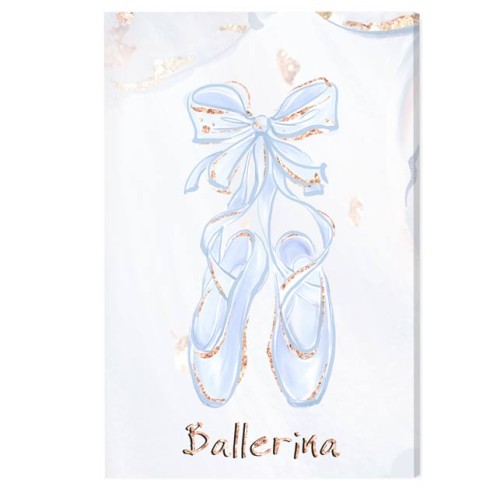 baletnica-balerina-baletki-błękitne-obraz-plakat-na-sciane-korona-ksiezniczka