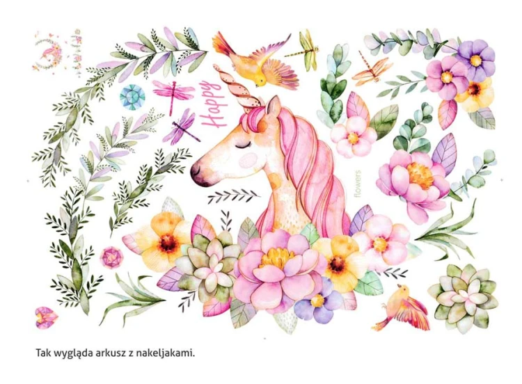 unicorn-jednorozec-nakeljka-na-sciane-do-dziewczecego-pokoju-dziewczynki-rozowy-powazny-mlodziezowego