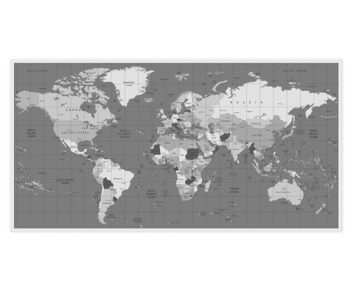 Mapa-polityczna-fototapeta-czarna-szara-na-sciane-duza-tapeta-plakat-do-salolnu