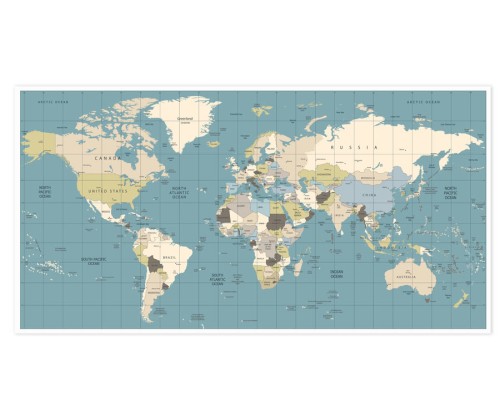 Mapa-polityczna-fototapeta-retro-na-sciane-duza-tapeta-plakat-do-salolnu