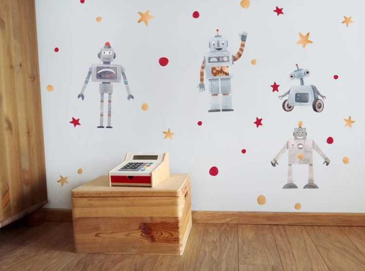 roboty-naklejki-na-sciane-do-pokoju-do-chlopca-duze