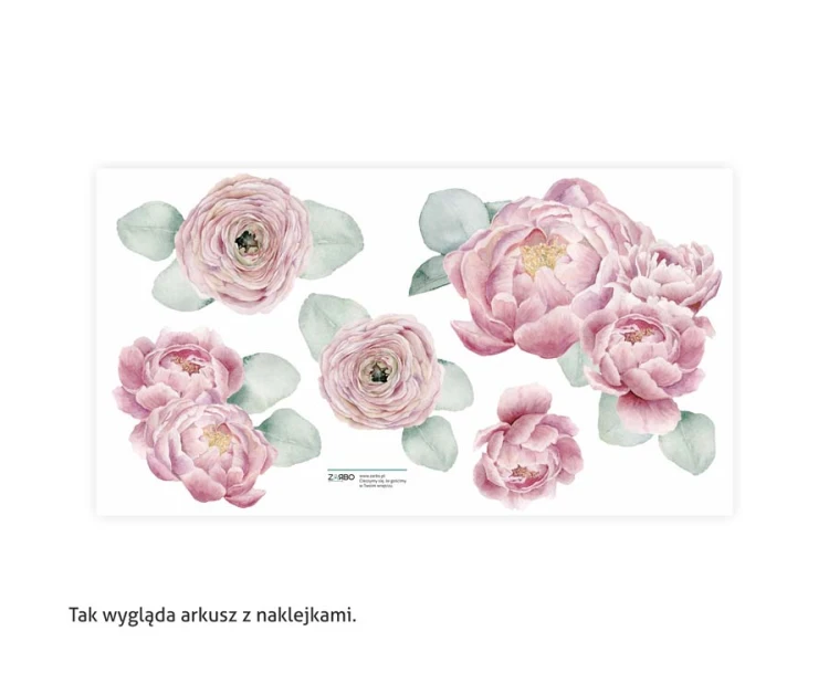 peonie-naklejka-na-sciane-kwiaty-rozowe-pudrowy-roz-rustykalne-arkusz