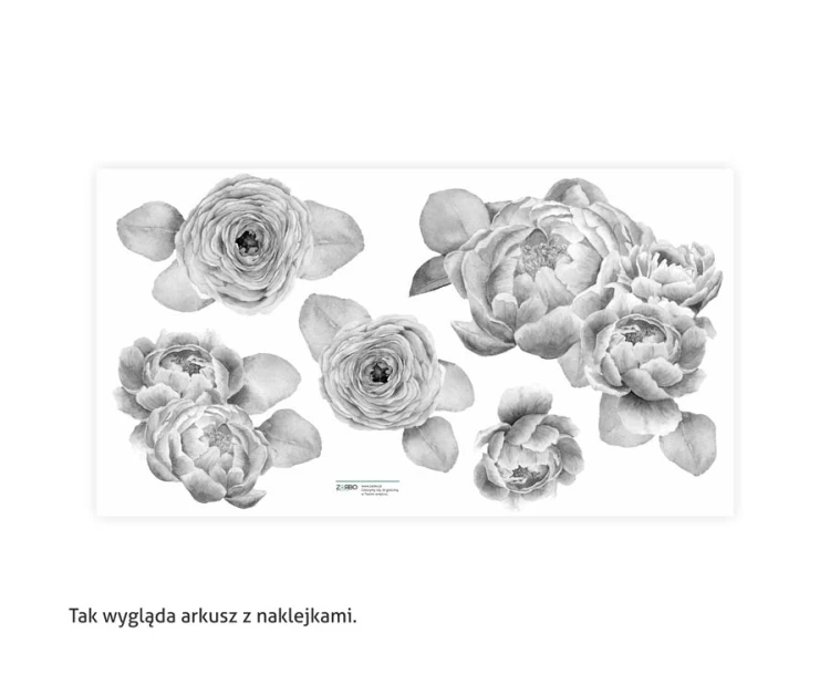 peonie-naklejka-na-sciane-kwiaty-czarno-biale-szare-rustykalne-arkusz