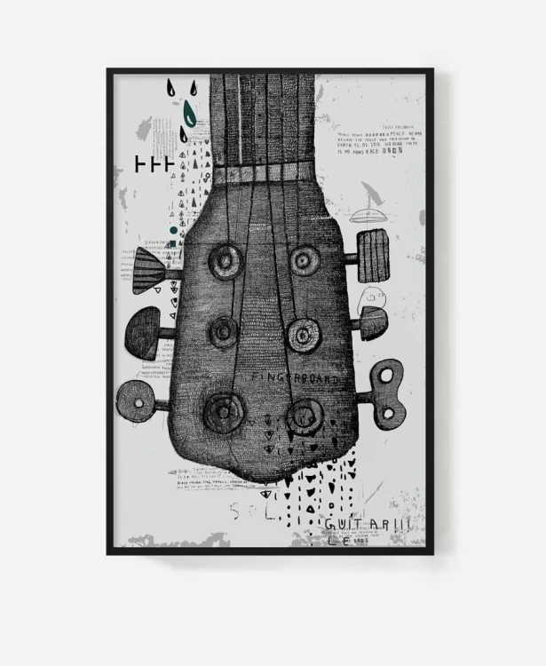 gitara-czarnobiala-grafika-szara-do-nowoczesnego-wnetrza-muzyka-plakat-obaz-rama-czar