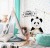 panda-w-kapeluszu-naklejka-na-sciane-kamienie-kropki-wstega-napis-imie-dziecka-scienne-turkus-zolty-pokoj-chlopca-chlopiecy-boho-indianie-tipi-namiot
