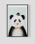 obraz na ścianę panda w ramce