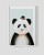 obraz na ścianę panda w ramce białej